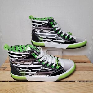 Beetlejuice Hi-Top Shoes by Ground Up - Women 8.5 NWOT